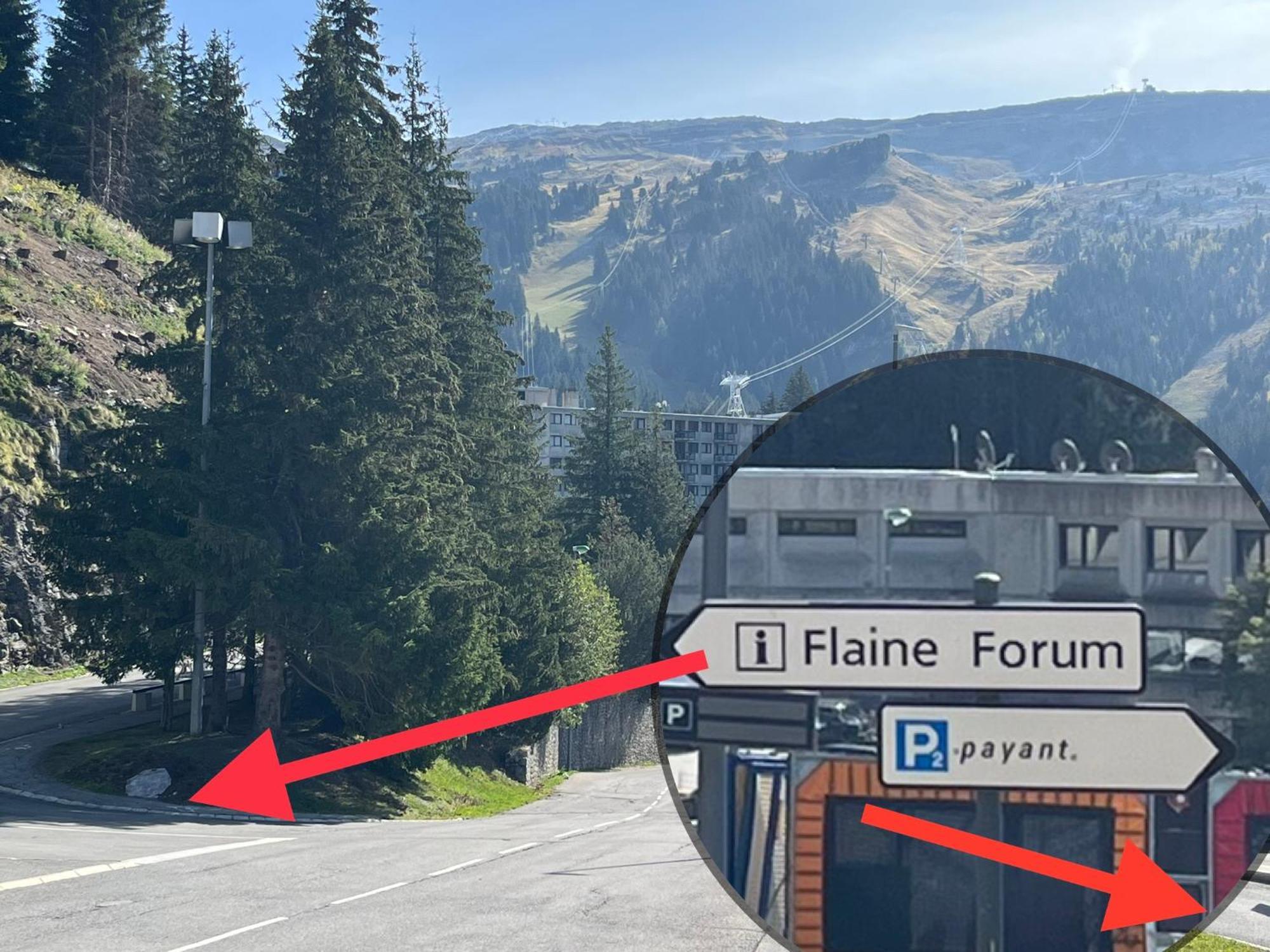 Flaine Forum Cassiopée avec terrasses L1 Exterior foto